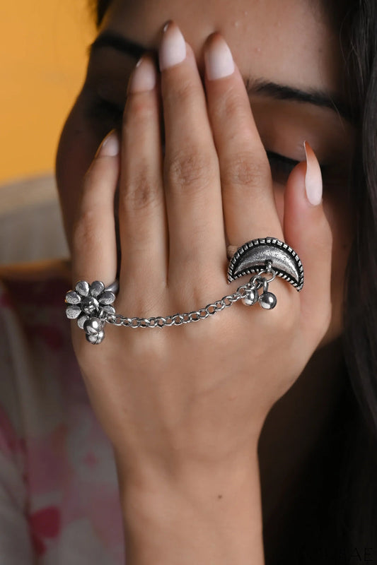 Elegant Two One Ring - Stackable Statement Jewelry for Women