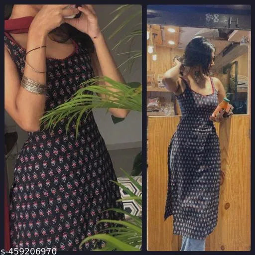 Women's Cotton Kurti Dress - Ethnic Wear Collection